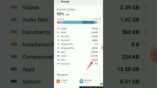 🩸BOOM How To Clean Up "Other Storage" Samsung Android 11  #storage #clean #youtubeshorts #samsung