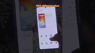 UI Colors in iQOO and Google apps with Funtouch OS 13 #shorts #funtouchos13 #iqoo