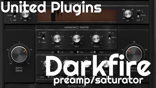 Darkfire Preamp and Saturator by JMG Sound/United Plgins (No Talking)