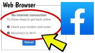 How To Fix Facebook Website No Internet Connection Error on Windows PC Chrome Browser Problem Solved