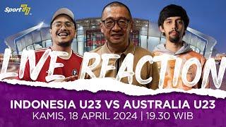  GROUP STAGE: INDONESIA U-23 VS AUSTRALIA U-23 [LIVE REACTION]