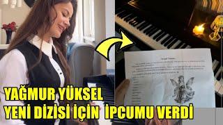 YAĞMUR YÜKSEL YENİ DİZİSİ İÇİN İPUCUMU VERDİ OLABİLİRMİ ?