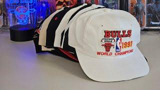 The set is Complete! Chicago Bulls Championship hats