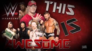 WWE: "1000 Awesome Magspot" by CFO$ ► WWE Magazine Promo Theme Song