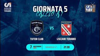 Calcio a 7 CSI: Tutor Club-Lisciani Teramo