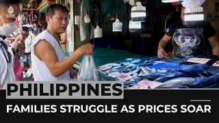 Inflation, soaring prices making lives 'difficult' for Filipinos