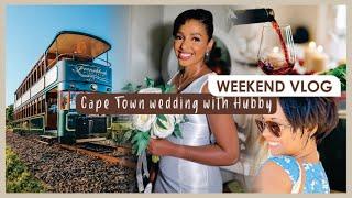 Weekend Vlog | Cape Town Wedding with hubby | Namibian YouTuber | Vicky Mwanandimayi