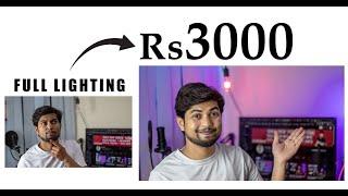 Low-Budget Setup for Stunning YouTube Videos  Only in Rs-3000