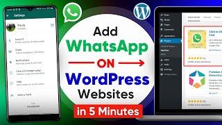 How to Add WhatsApp Chat to WordPress Website in 5 Minutes (Easy Process)