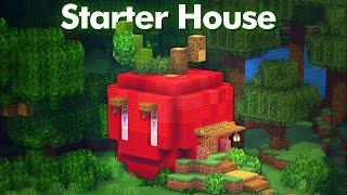 How to build an Apple Starter House Tutorial  Minecraft