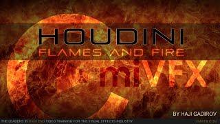 Houdini Flames and Fire