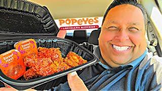 Popeyes Sweet 'N Spicy Wings REVIEW!