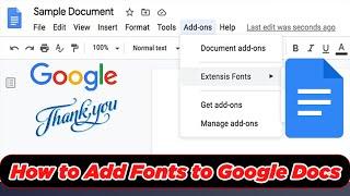 [GUIDE] How to Add Fonts to Google Docs (New & Updated)