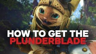 Monster Hunter World - How to Unlock the Plunderblade Palico Gadget