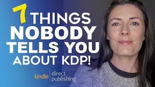 7 Things NOBODY Tells You About Publishing Low Content Books on Amazon KDP - What You Need To Know!