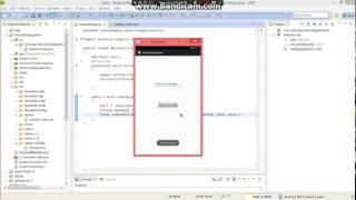 Android Tutorial 01 - Simple Toast message, onClick and EditText