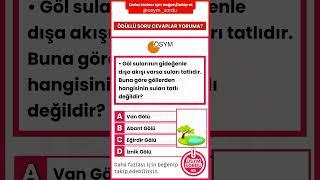 Cevap: A  KPSS 2024 Önlisans - Ortaöğretim / Soru Çözümü 