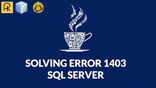 JAVA PROGRAMMING : Cara mengatasi ERROR TCP/IP PORT 1433 pada SQL Server