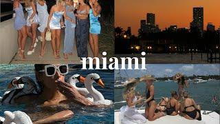 MIAMI VLOG | two bachelorette parties and what i wore both weekends