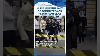 Viral Satpam Kebun Raya Bogor Dikeroyok Rombongan Perguruan Silat, Ngamuk Ditolak Masuk di Jam Tutup