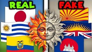 Flags with Suns - Real or Fake? | Facts about flags