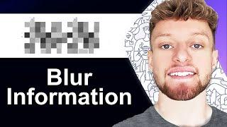 How To Blur Sensitive Information For Presentations/Training Videos