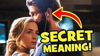 The HIDDEN MEANING You Missed In This A QUIET PLACE Scene