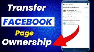 How to transfer facebook page ownership | Transfer facebook page ownership | Page ownership transfer