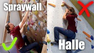4 Monate Spraywall statt Halle: Bin ich jetzt ein besserer Kletterer?