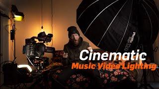 How To Light A Cinematic Music Video With Only 3 Lights | Explained