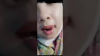 jilbob sange mendesah || bigo live