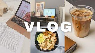 FINALS WEEK VLOG | Studying and stressing for exams, cooking, study tips,College student, med school