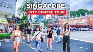 Singapore City Center Tour | Singapore Travel | Tour In The Heart Of Singapore ️️