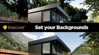 All The Creative Ways For Your Model Backgrounds (Skybox) with Enscape