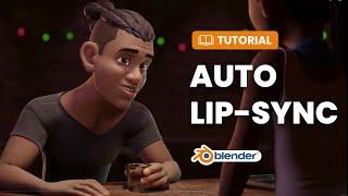 How to make Auto Lip-Sync in Blender 3.3+  | ThreeDee