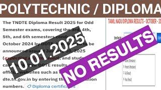 DIPLOMA RESULTS UPDATES OCTOBER 2024 | POLYTECHNIC COLLEGE LATEST NEWS | 10.01.2025 NO RESULTS #NSK