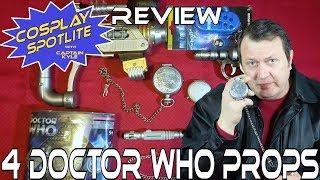 4 Doctor Who Props (and a Bonus!) - Cosplay Spotlite Prop Review