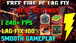 How To Fix Free Fire Lag Issue In Bluestacks || Solve Free Fire Lagging Issue In Laptop And PC