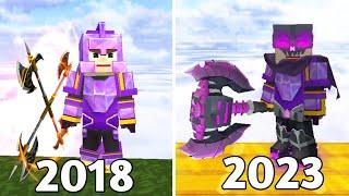 2018 vs 2023 in SkyBlock! (Blockman Go)