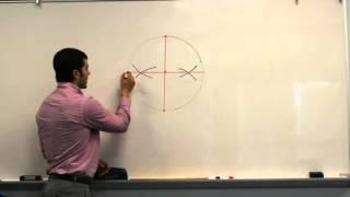 How to Construct an Inscribed Square in a Circle Using a Compass - Geometry