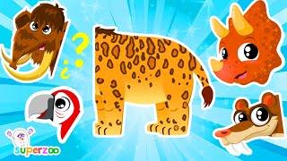 NEW! What kind of animal is the Saber-toothed tiger? Learn about prehistoric animals | Superzoo