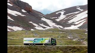 Mercedes-Benz eActros 600 European Testing Tour 2024 North Cape in Norway