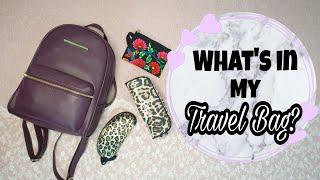 WHAT'S IN MY TRAVEL BAG? || Carry-On Essentials