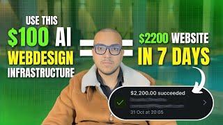 how I sell $2k+ websites Using this Ai Web Design Infrastructure