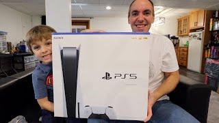 WE GOT A PLAYSTATION 5!