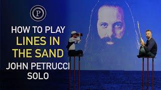 How To Play Lines In The Sand John Petrucci Solo + TAB & BT