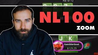 I explain all my Thinking Processes in this NL100 zoom session | Poker Play & Explain