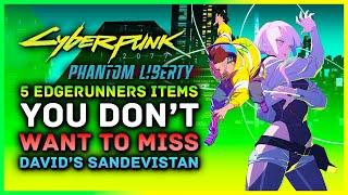 Cyberpunk 2077 | 5 Edgerunners Anime Items You Don't Want Miss - David's Sandevistan