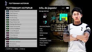 PES 2021 - COMO ESTA O TOTTENHAM NO PATCH GOGOSZ 7.1 FACES E UNIFORMES - 4K