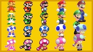 Super Mario Maker 2 - All Characters